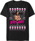 Faux Ugly Christmas Sweater Bret "Hitman" Hart T-Shirt Hoodie, Sweatshirt | CiraTrend.com (Image 1)