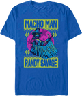 Faux Ugly Christmas Sweater "Macho Man" Randy Savage T-Shirt Hoodie, Sweatshirt | CiraTrend.com (Image 1)