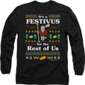 Faux Ugly Festivus Sweater Seinfeld Long Sleeve Shirt Hoodie, Sweatshirt | CiraTrend.com (Image 1)