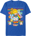 Faux Ugly Sweater Rainbow Brite T-Shirt Hoodie, Sweatshirt | CiraTrend.com (Image 1)