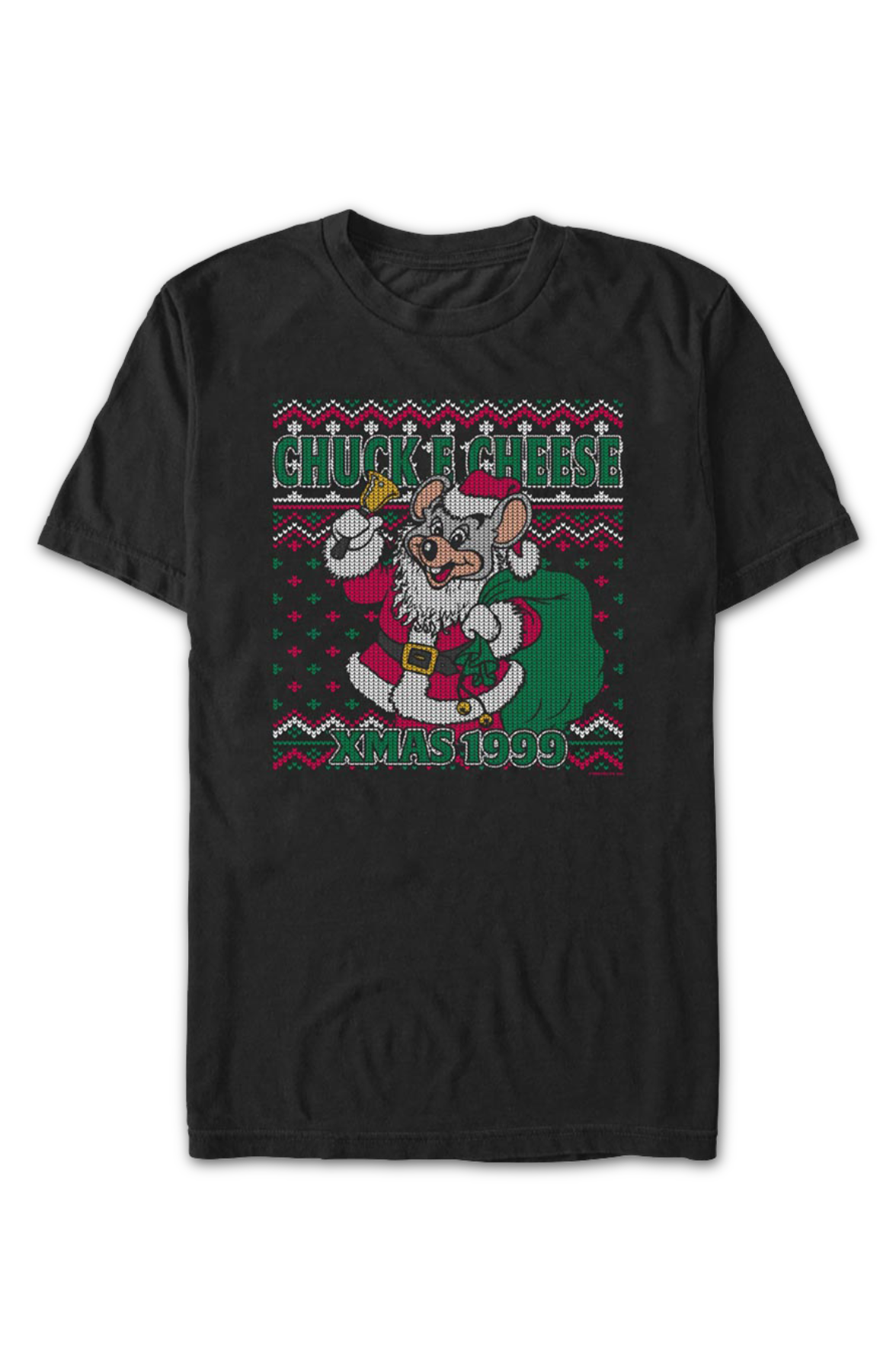 Faux Ugly Xmas 1999 Sweater Chuck E. Cheese T-Shirt Hoodie, Sweatshirt | CiraTrend.com (Image 2)