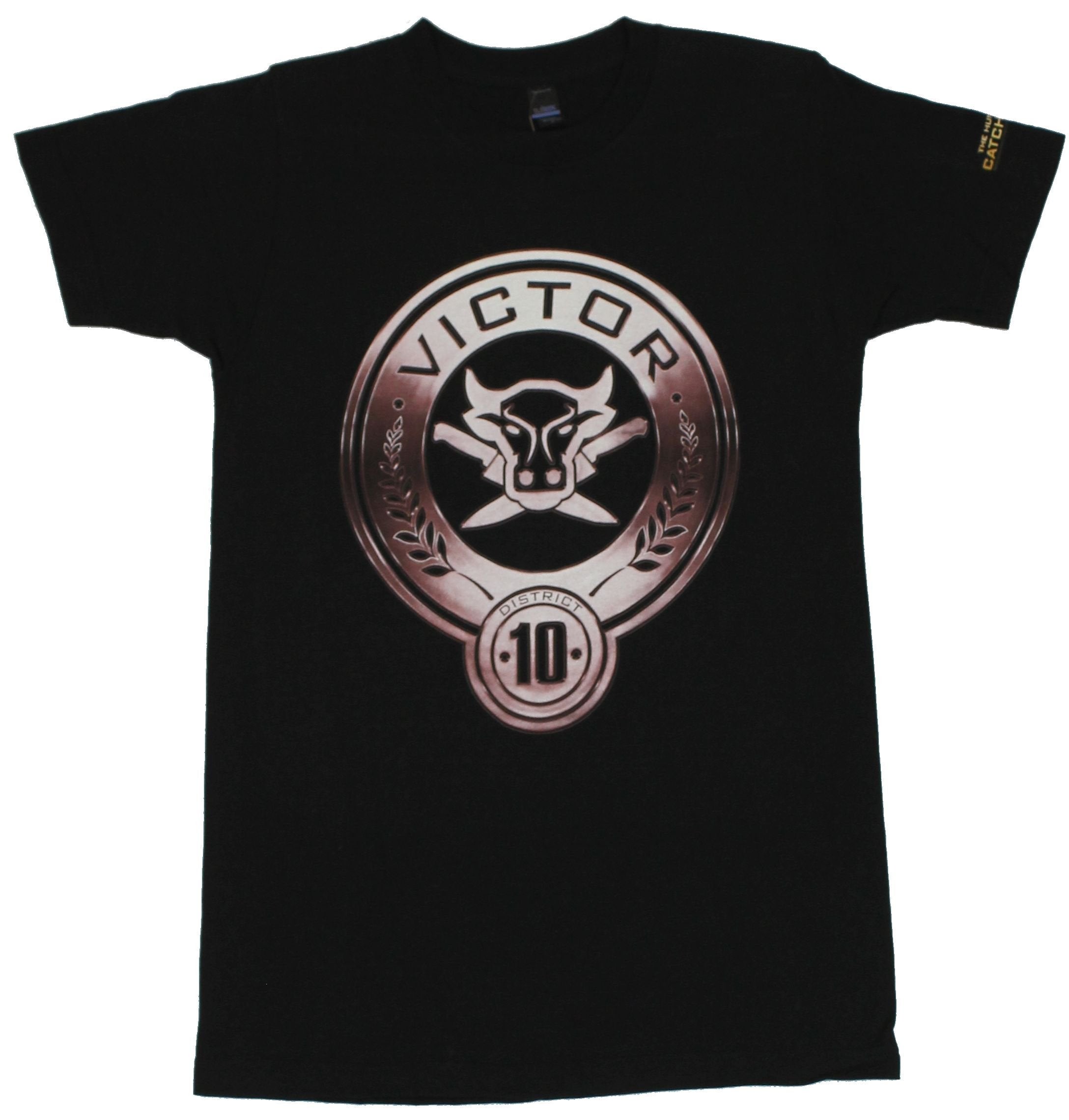 The Hunger Games Mens T-Shirt -District 10 Victor Bull & Knives Image Hoodie, Sweatshirt | CiraTrend.com