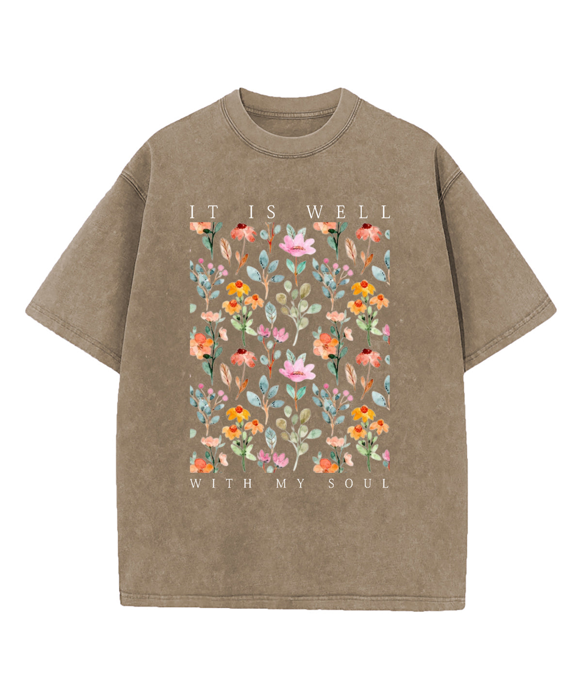Is Well My Soul Washed Christian Style016 T-Shirts, Hoodie, Sweatshirt