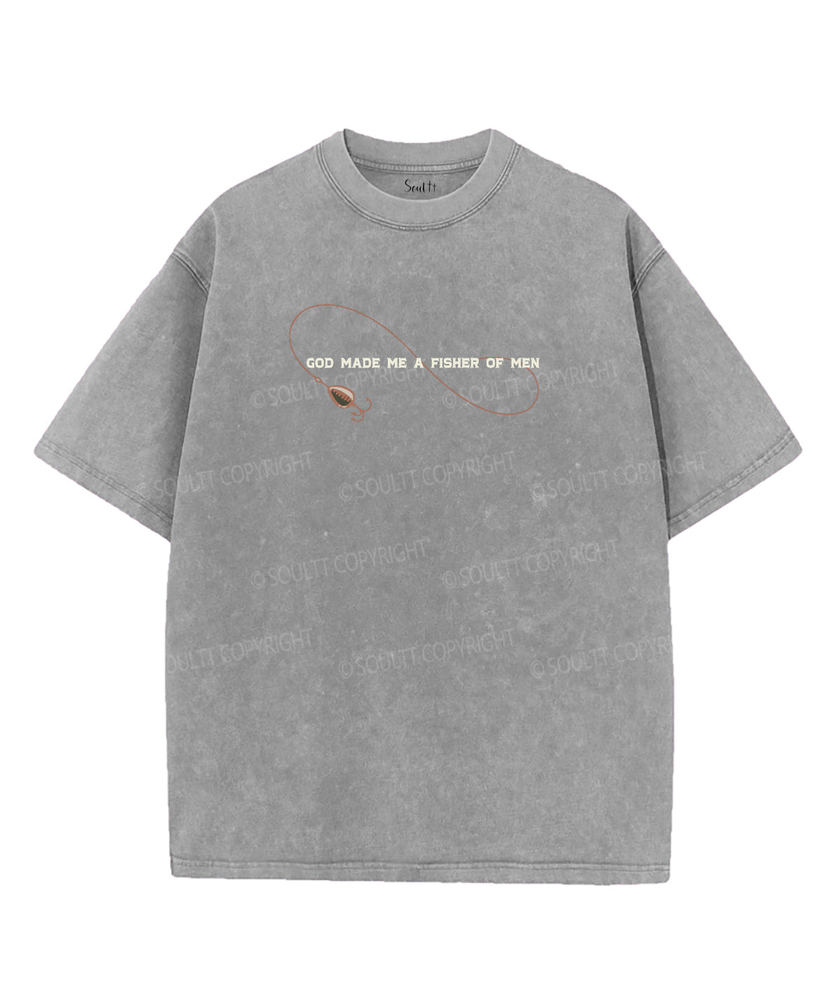 I Catch He Cleans Double Sided Washed Christian T-shirt Hoodie, Sweatshirt | CiraTrend.com (Image 4)