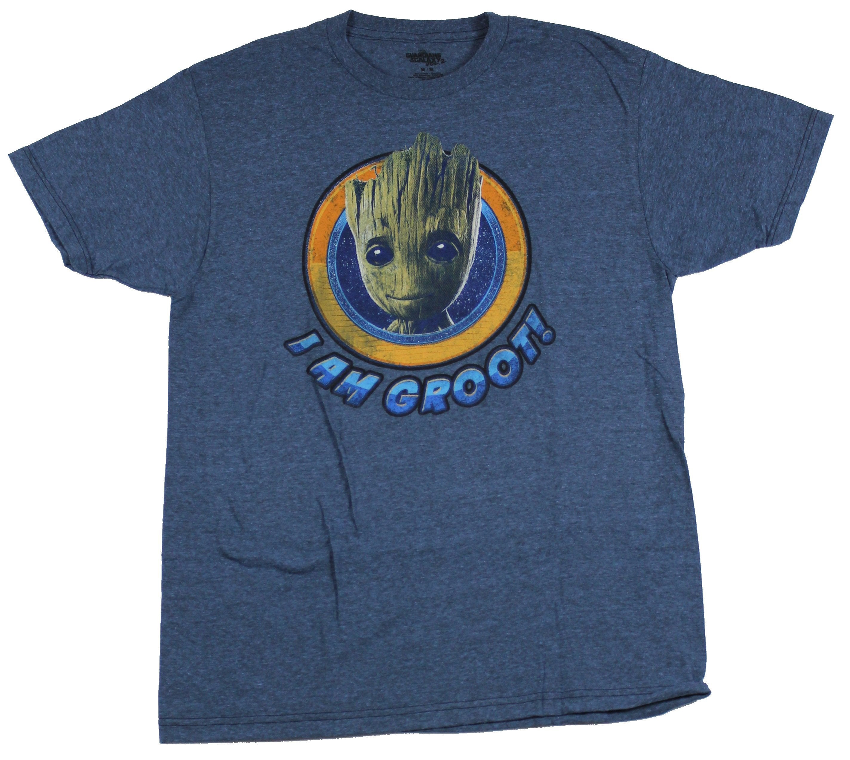 Guardians of the Galaxy Mens T-Shirt - I am Groot Smiling Circle Hoodie, Sweatshirt | CiraTrend.com