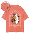 The New Was Come Double Sided Halloween Washed Christian T-shirt Hoodie, Sweatshirt | CiraTrend.com (Image 1)