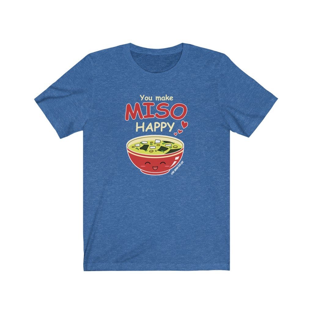 Miso Happy Unisex Tee Hoodie, Sweatshirt | CiraTrend.com (Image 2)