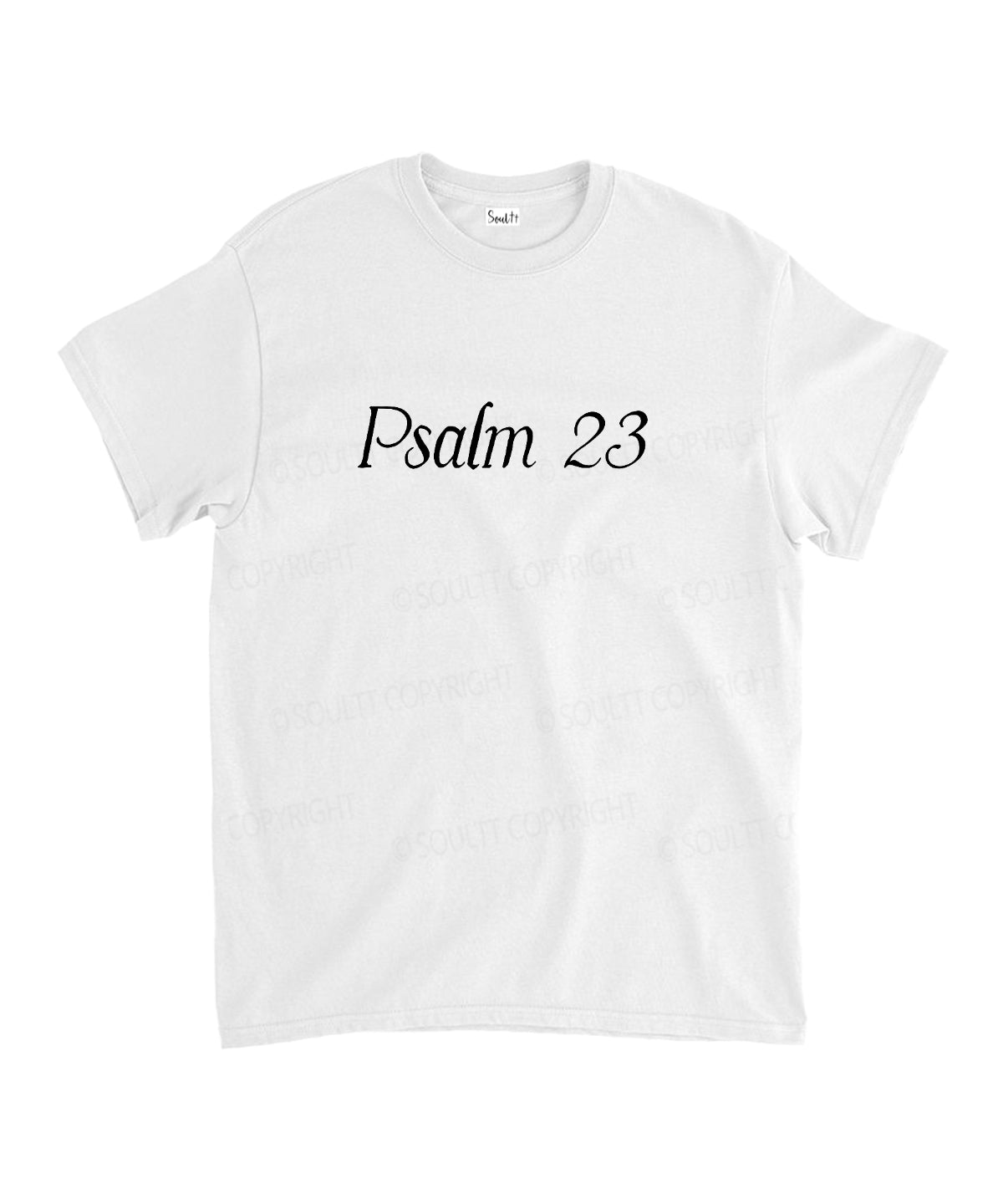 The Lord Is My Shepherd Double Sided Unisex Cotton Christian T-Shirt Style001 Hoodie, Sweatshirt | CiraTrend.com (Image 2)
