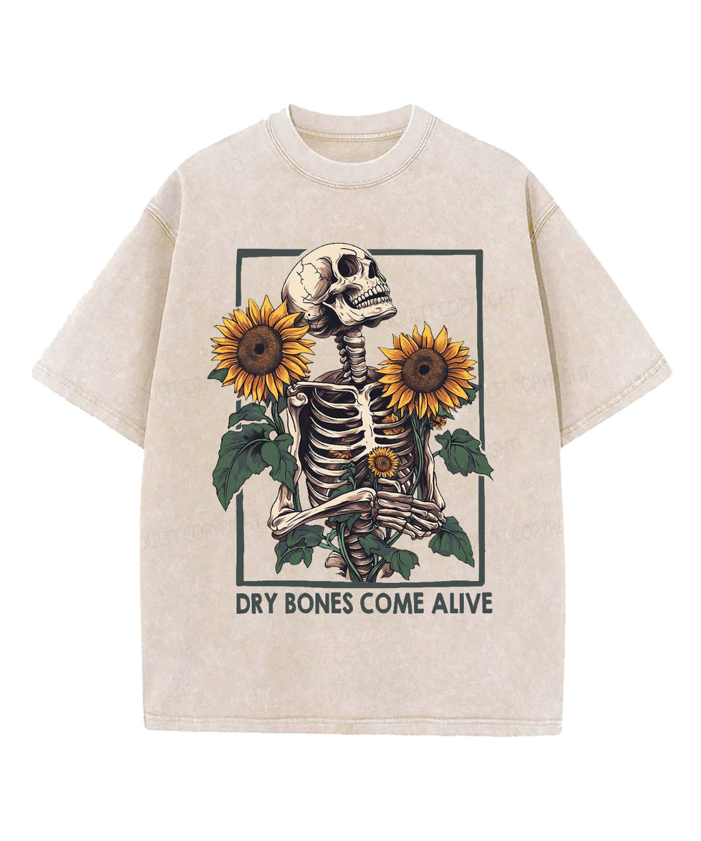 Dry Bones Come Alive Washed Christian Style002 T-Shirts, Hoodie, Sweatshirt