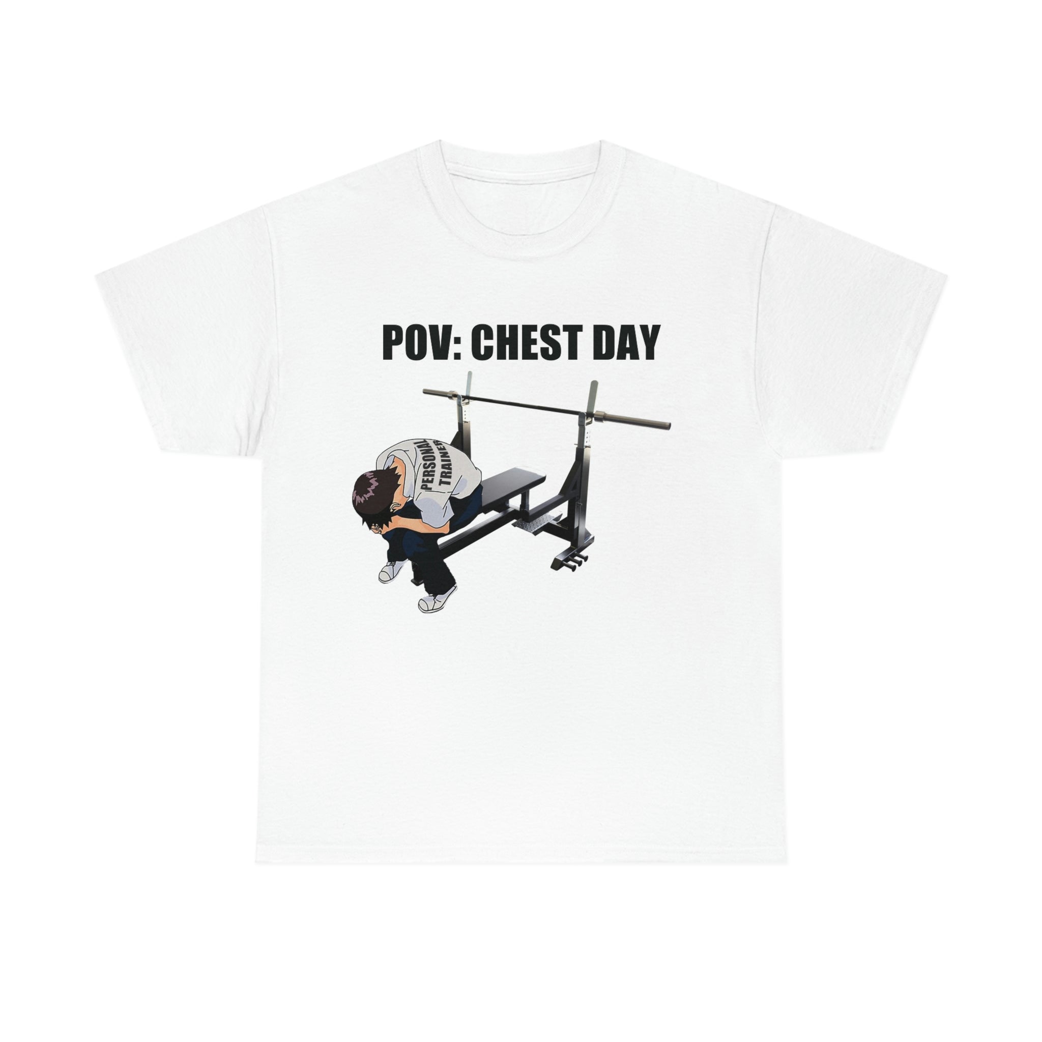 CHEST DAY Tee Hoodie, Sweatshirt | CiraTrend.com (Image 1)