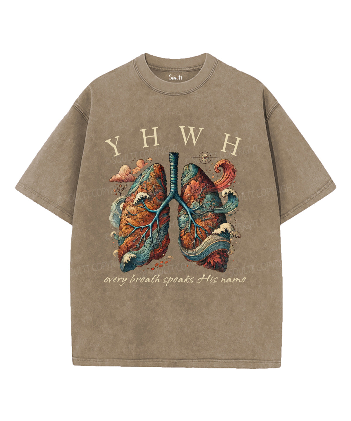 Every Breath Speaks His Name Washed Christian T-Shirts, Hoodie, Sweatshirt