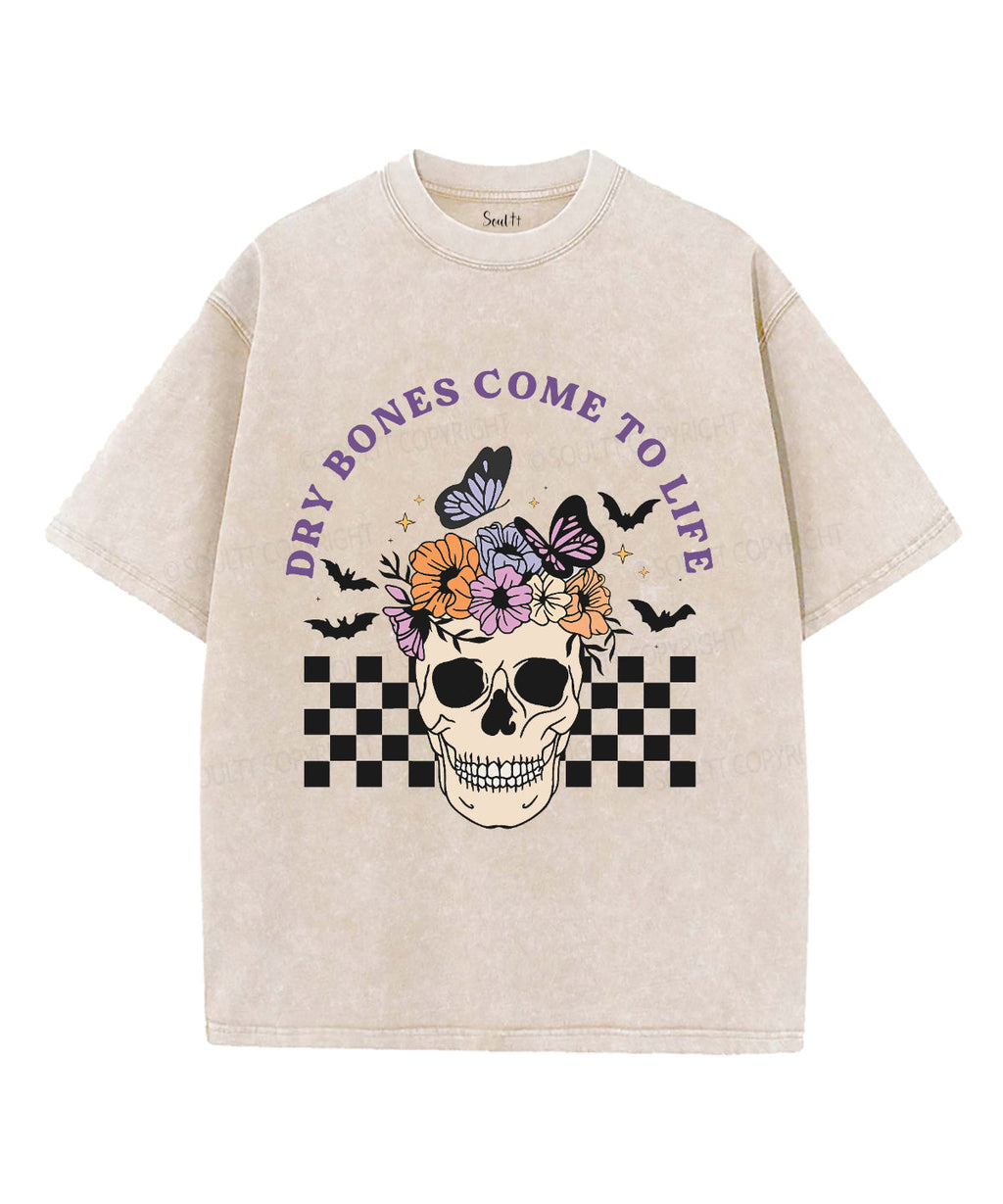 Dry Bones Come To Life Unisex Washed Christian T-shirt Style015 Hoodie, Sweatshirt | CiraTrend.com (Image 1)