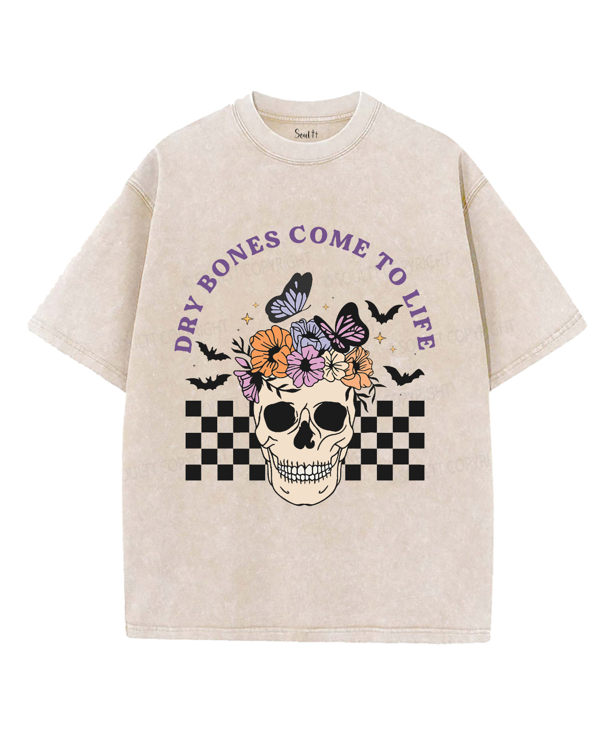 Dry Bones Come To Life Unisex Washed Christian T-shirt Style015 Hoodie, Sweatshirt | CiraTrend.com (Image 1)