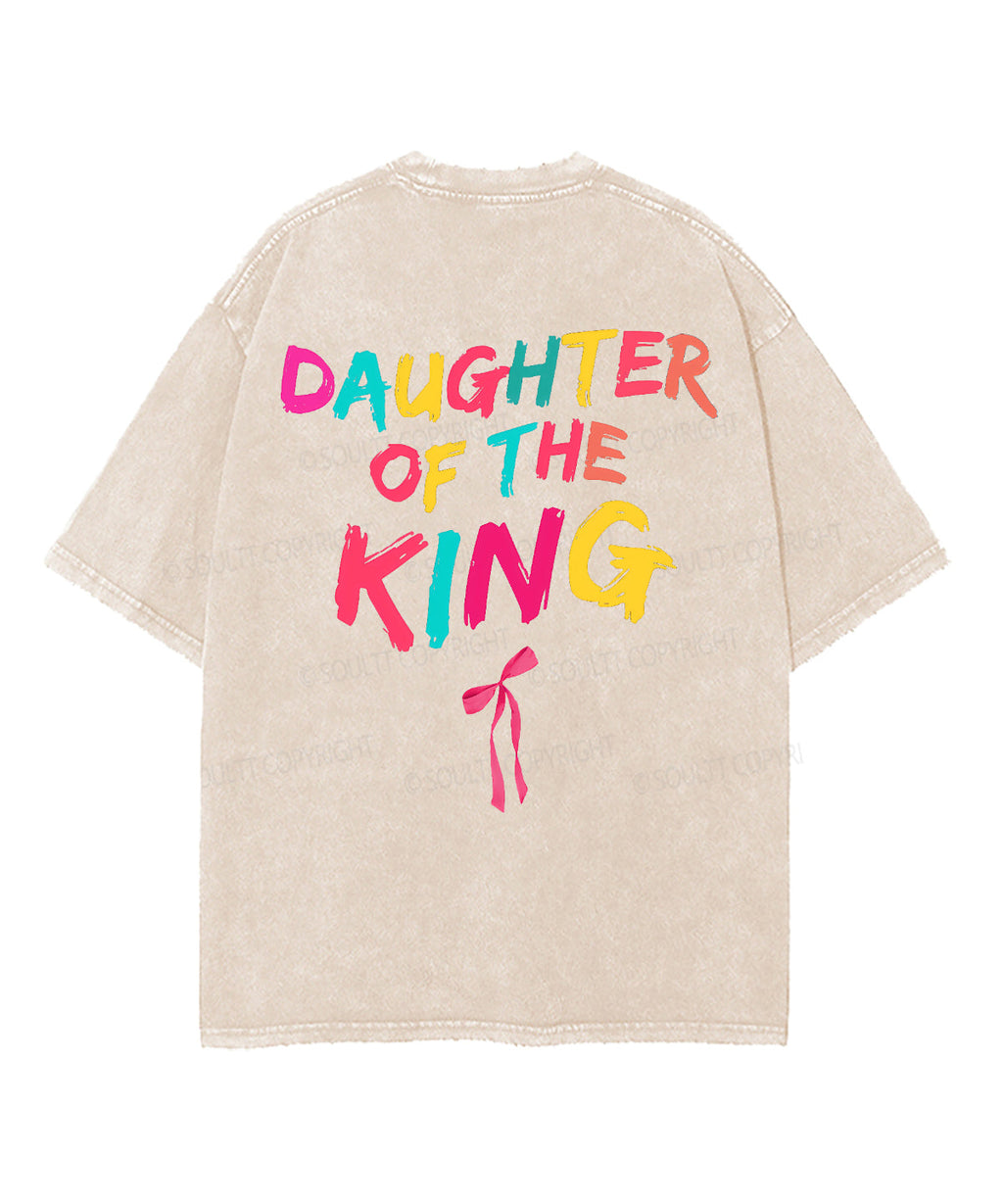 Daughter King Double Sided Washed Christian Style003 T-Shirts, Hoodie, Sweatshirt