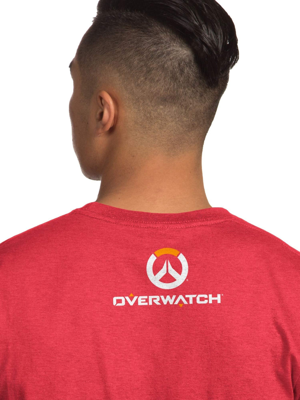 Overwatch Mens T-Shirt - Soldier 76 Vigilante With Logo Image Hoodie, Sweatshirt | CiraTrend.com (Image 3)