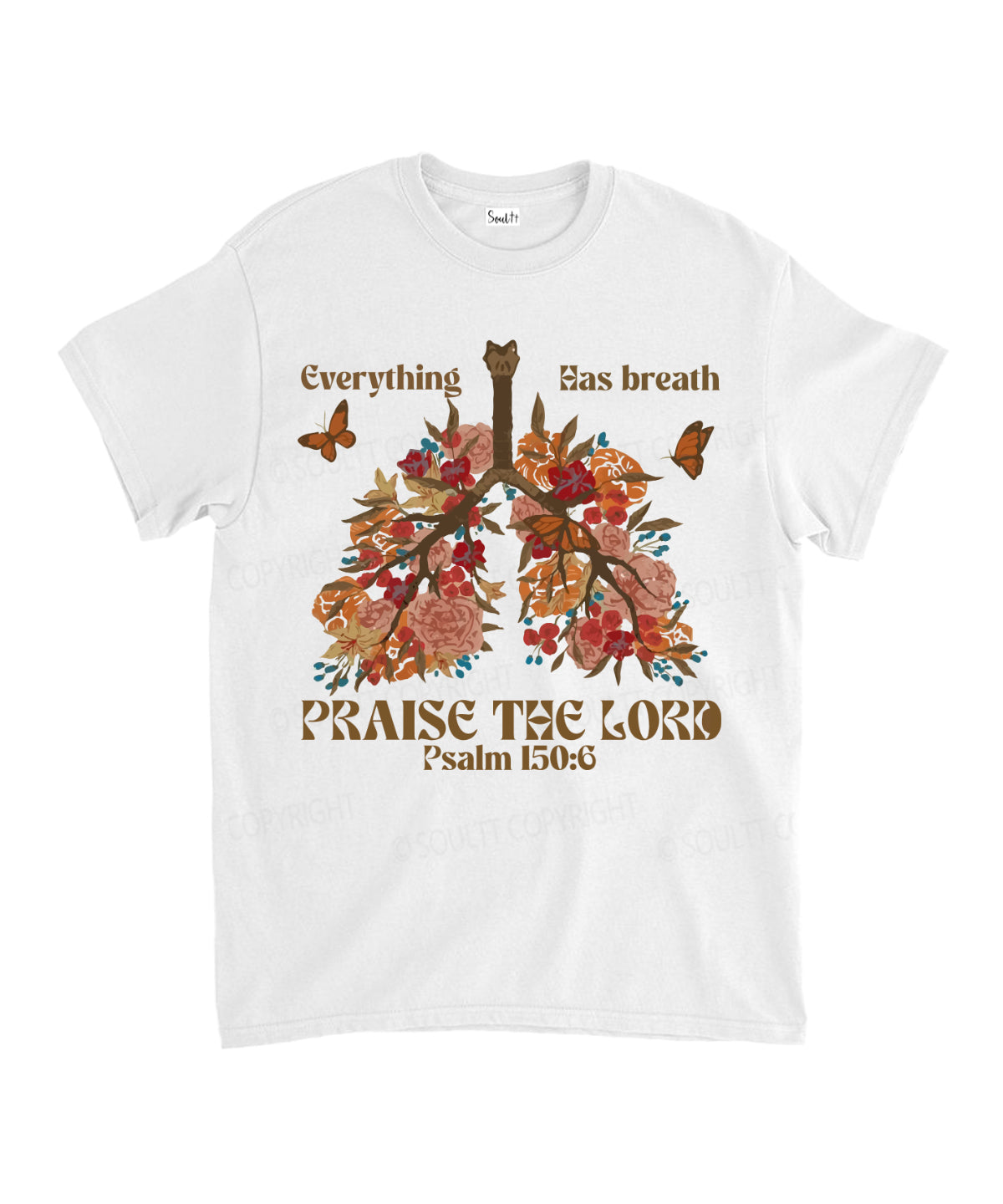 Everything Has Breath Paise the Lord Unisex Cotton Christian T-Shirt Hoodie, Sweatshirt | CiraTrend.com (Image 1)