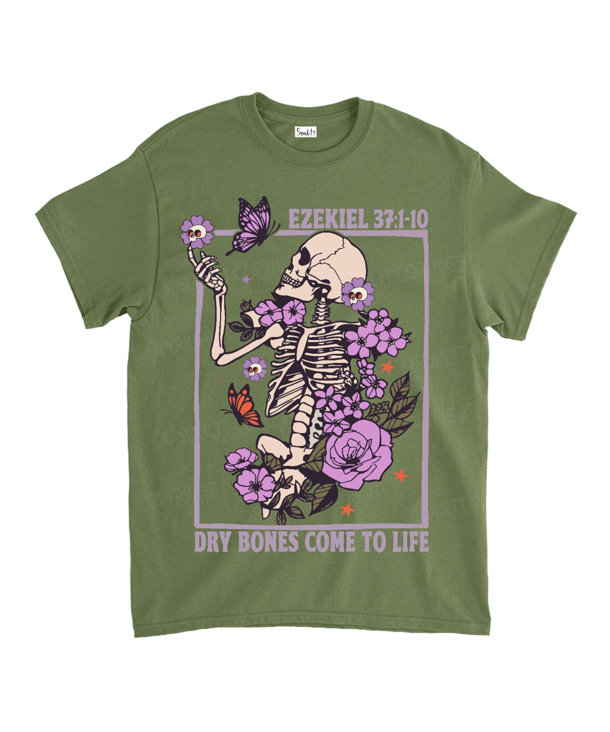 Dry Bones Come To Life Unisex Cotton Christian T-Shirt Hoodie, Sweatshirt | CiraTrend.com (Image 5)