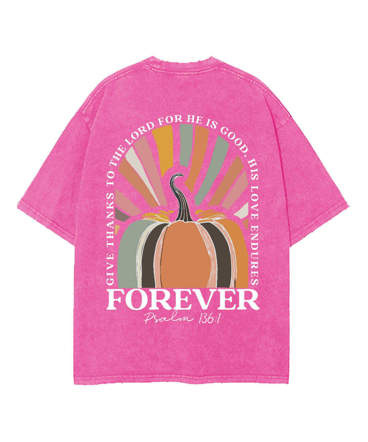 Give Thanks To The Lord Washed Christian T-shirt Hoodie, Sweatshirt | CiraTrend.com (Image 5)