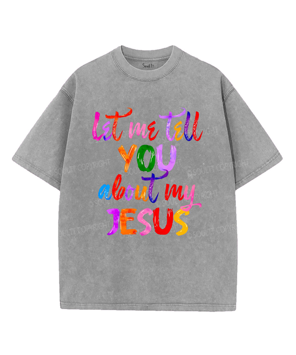 My Jesus Unisex Washed Christian T-shirt Style001 Hoodie, Sweatshirt | CiraTrend.com (Image 3)
