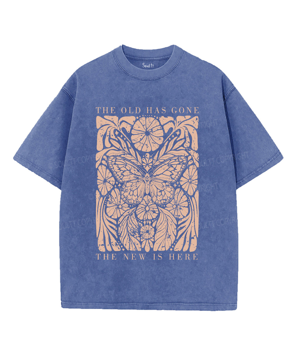 The Old Has Gone Unisex Washed Christian T-shirt Style001 Hoodie, Sweatshirt | CiraTrend.com (Image 3)