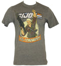 GI Joe (G.I. Joe)  Mens T-Shirt - "I Go Commando!" Duke Screaming Image Hoodie, Sweatshirt | CiraTrend.com