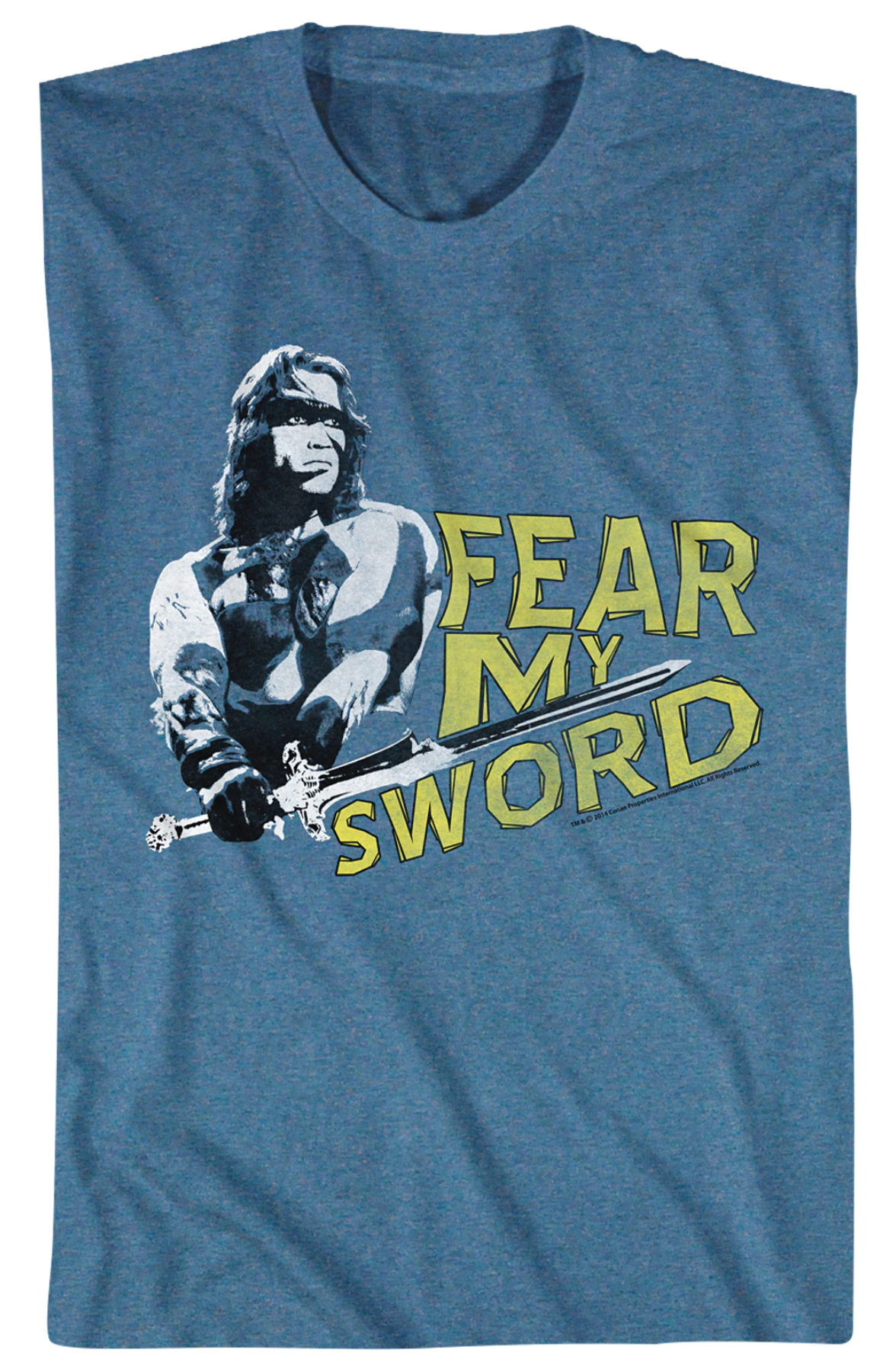 Fear My Sword Conan Shirt Hoodie, Sweatshirt | CiraTrend.com (Image 2)