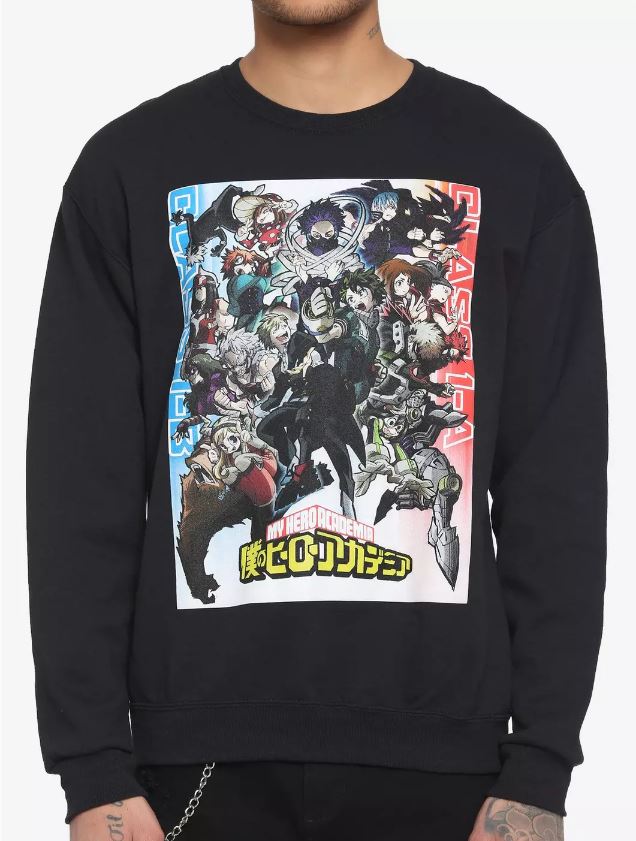 My Hero Academia Class 1-A Vs. Class 1-B Sweatshirt T-Shirts, Hoodie | CiraTrend.com (Image 1)