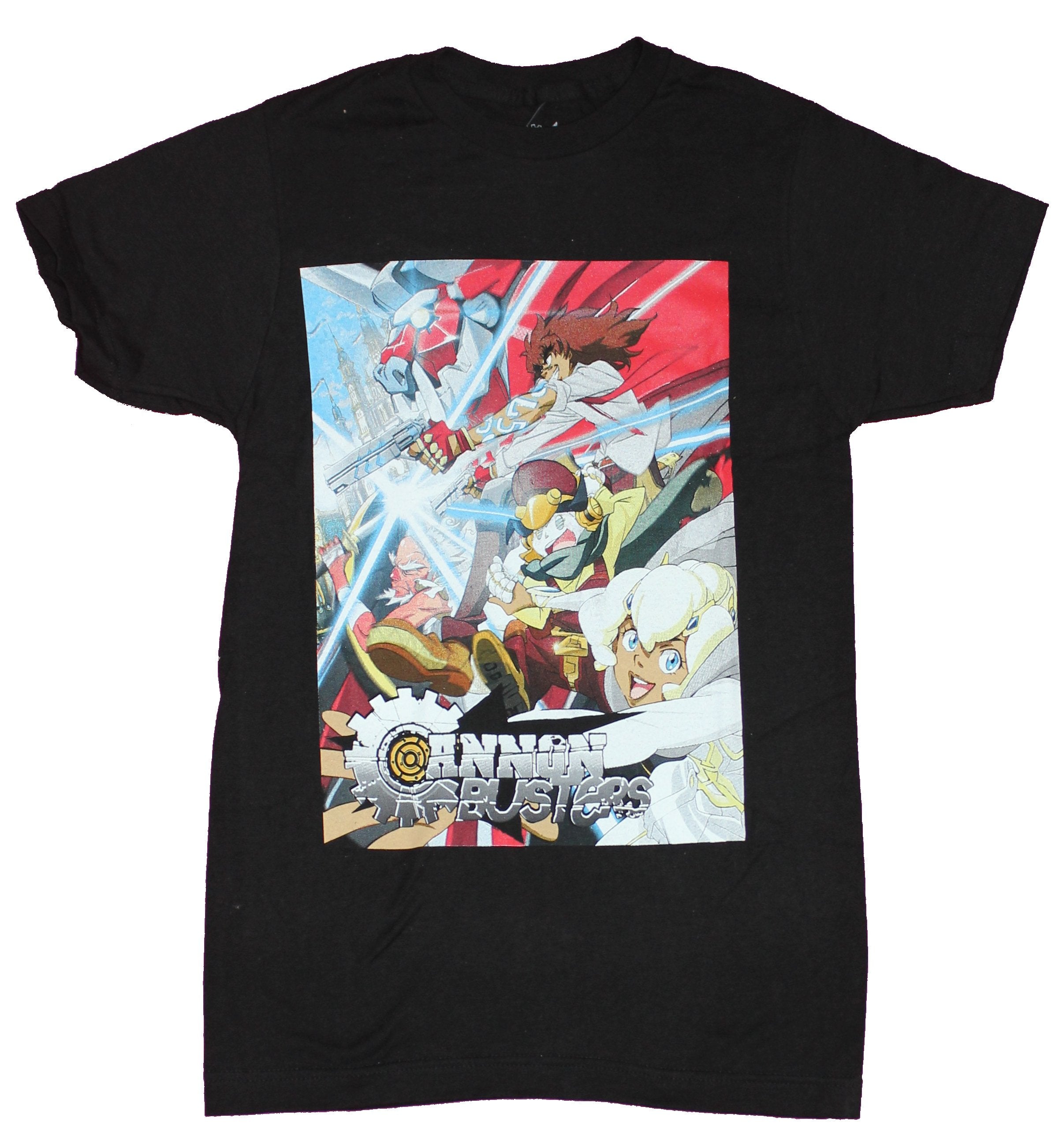 Canon Busters Mens T-Shirt - Gun Battling Acton Box Image Hoodie, Sweatshirt | CiraTrend.com