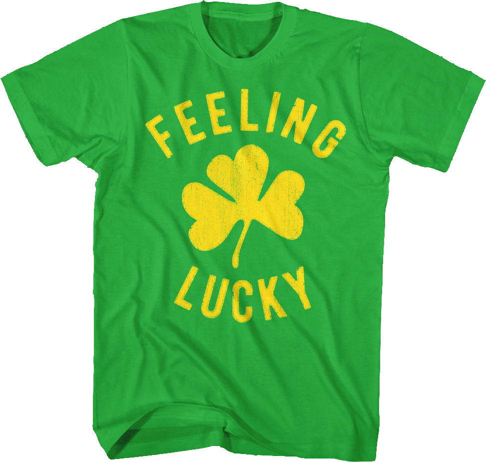 Feeling Lucky St. Patrick's Day T-Shirt Hoodie, Sweatshirt | CiraTrend.com (Image 1)
