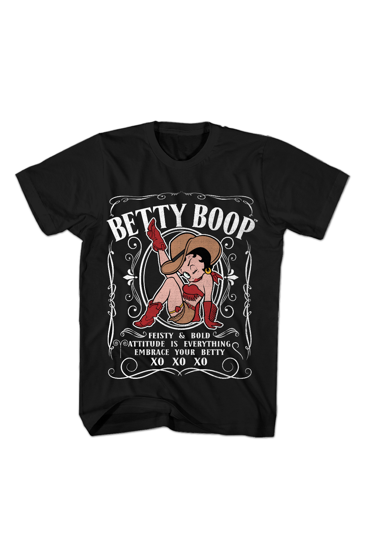 Feisty & Bold Betty Boop T-Shirt Hoodie, Sweatshirt | CiraTrend.com (Image 2)