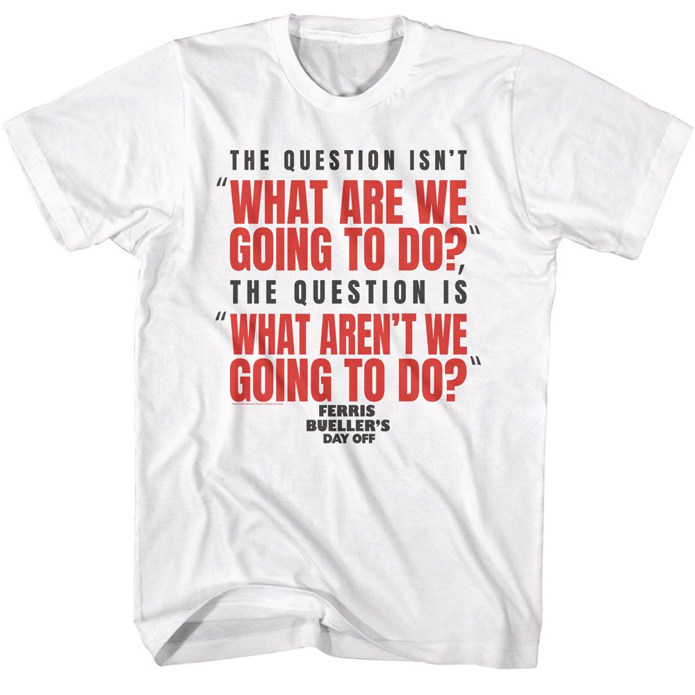 Ferris Bueller's Day Off - FBDO What Are Going To Do Boyfriend Tee Hoodie, Sweatshirt | CiraTrend.com