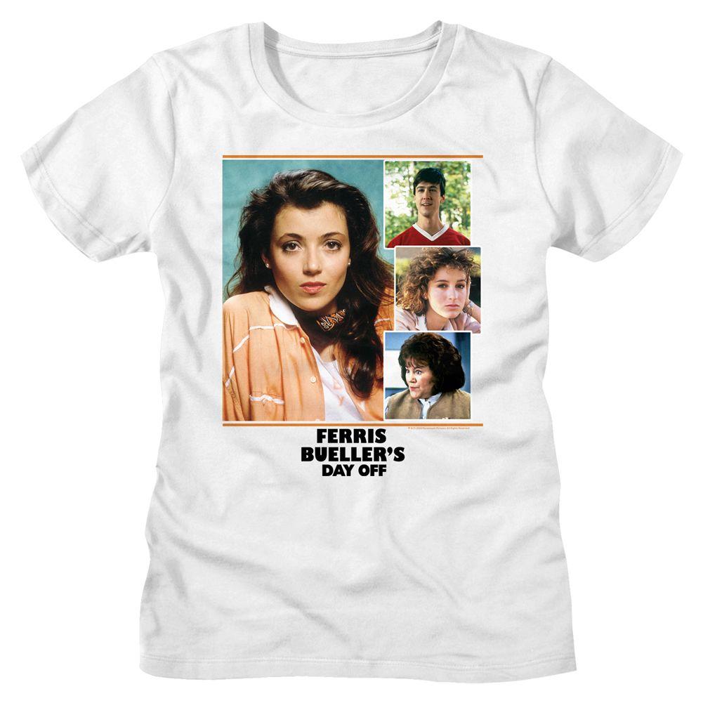 Ferris Bueller's Day Off Sloane Collage Womens T-Shirt Hoodie, Sweatshirt | CiraTrend.com
