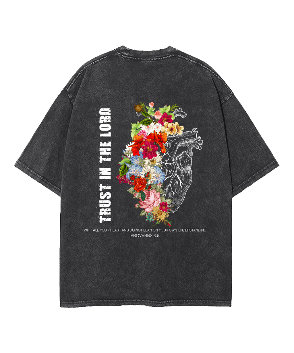 Trust In The Lord Double Sided Washed Christian T-shirt Style001 Hoodie, Sweatshirt | CiraTrend.com (Image 4)