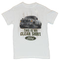 Ford Trucks Mens T-Shirt -  "This is my Clean Shirt" Dirty Truck Image Hoodie, Sweatshirt | CiraTrend.com
