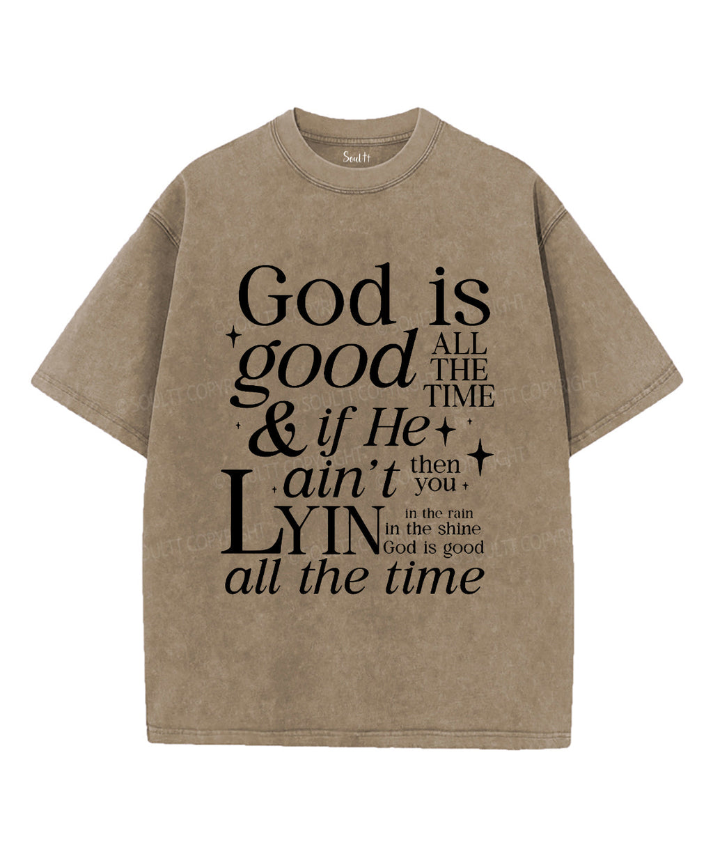 God Is Good Unisex Washed Christian T-shirt Style006 Hoodie, Sweatshirt | CiraTrend.com (Image 4)