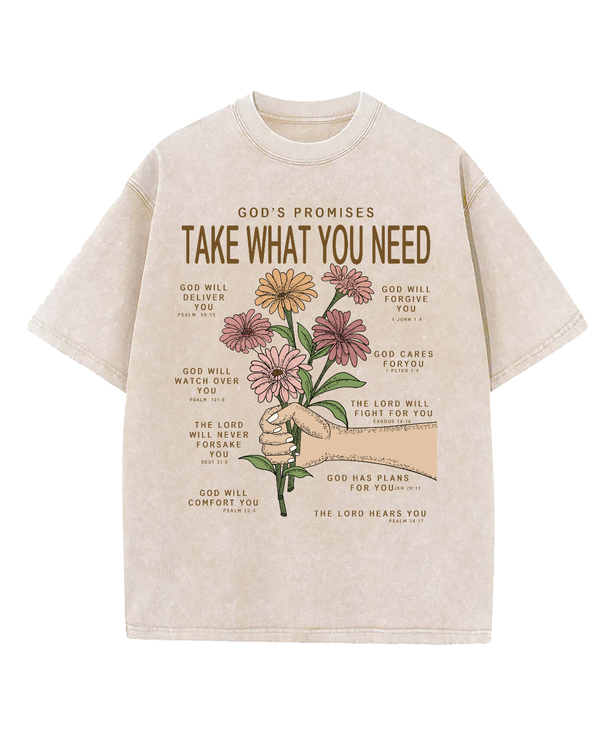 God'S Promises Take What You Need Washed Christian T-Shirts, Hoodie, Sweatshirt