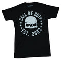Call of Duty Mens  T-Shirt - Call of Duty Established 2003 Skull Image Hoodie, Sweatshirt | CiraTrend.com