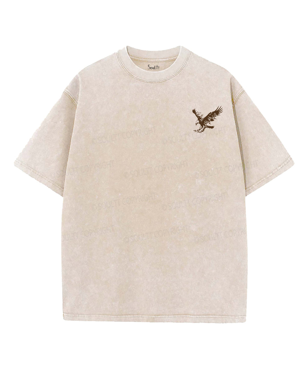 Under His Wings Double Sided Unisex Washed Christian T-shirt Hoodie, Sweatshirt | CiraTrend.com (Image 5)
