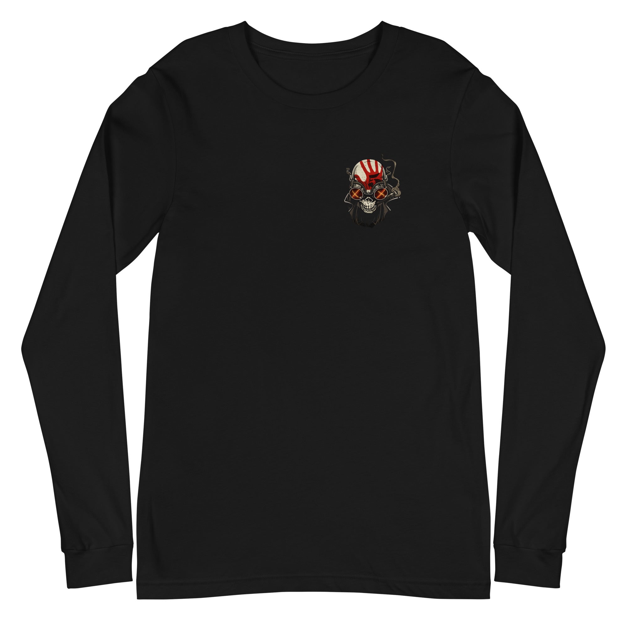 Five Finger Death Punch - Small Skull Long Sleeve T-Shirt Hoodie, Sweatshirt | CiraTrend.com