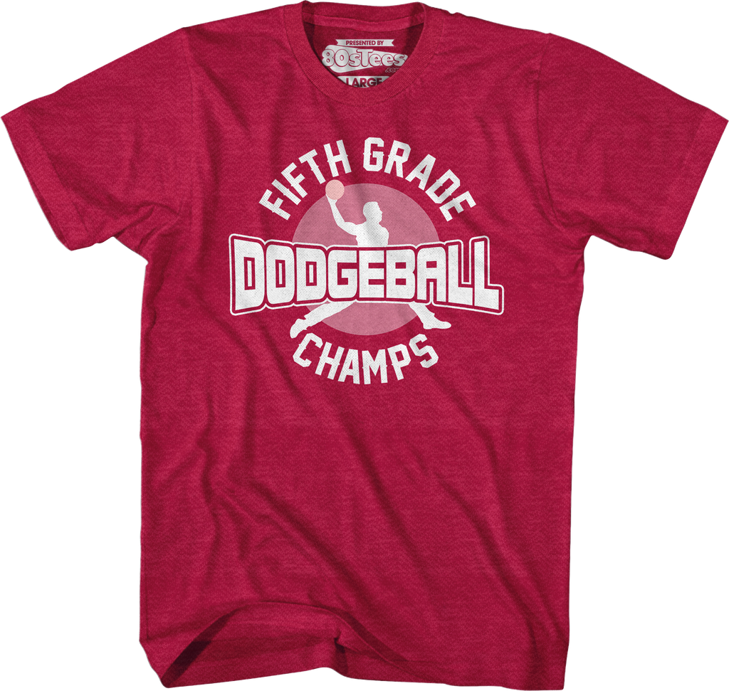 Fifth Grade Dodgeball Champs T-Shirt Hoodie, Sweatshirt | CiraTrend.com (Image 1)
