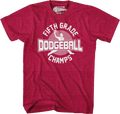 Fifth Grade Dodgeball Champs T-Shirt Hoodie, Sweatshirt | CiraTrend.com (Image 1)