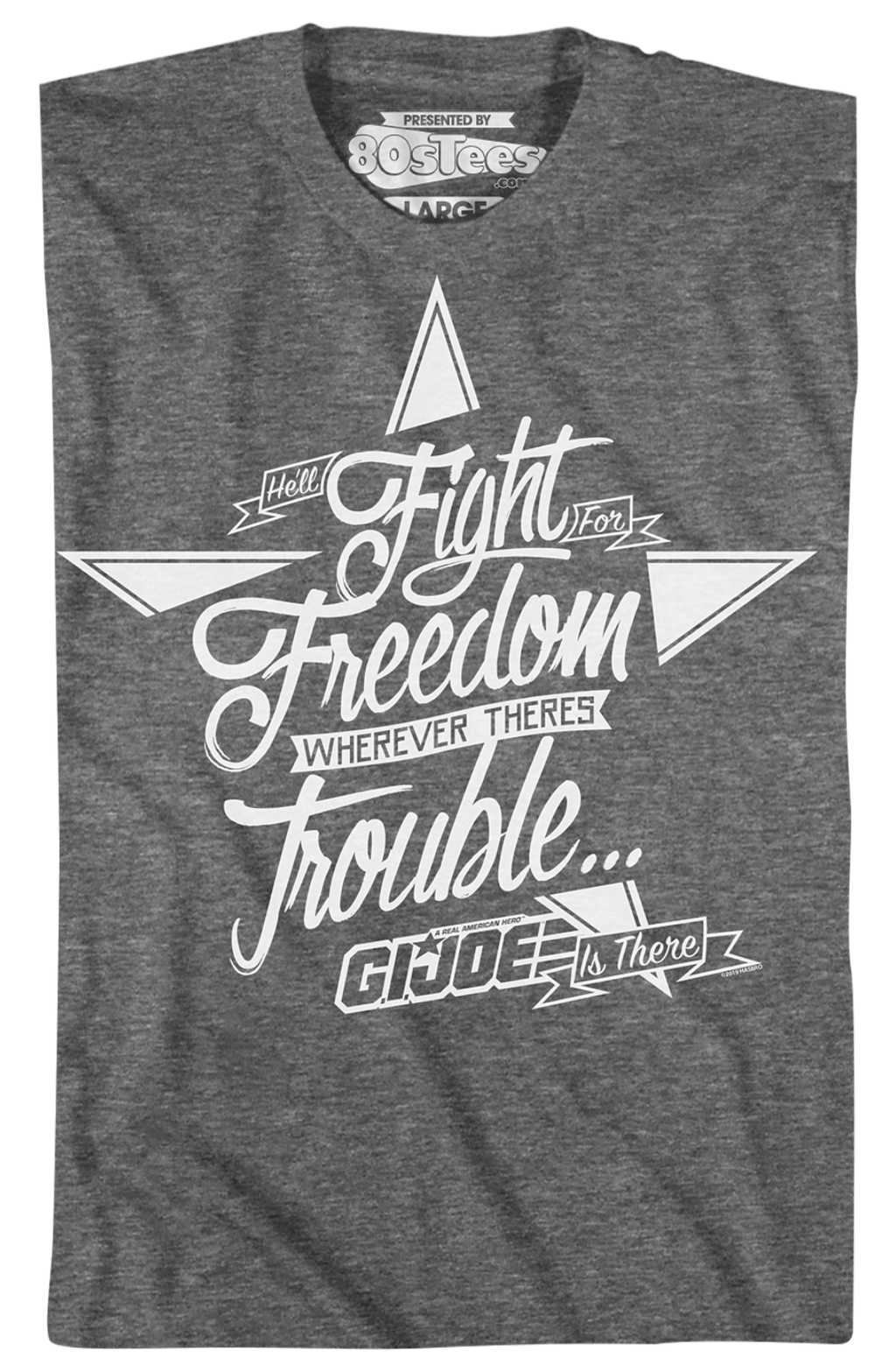 Fight For Freedom GI Joe T-Shirt Hoodie, Sweatshirt | CiraTrend.com (Image 2)