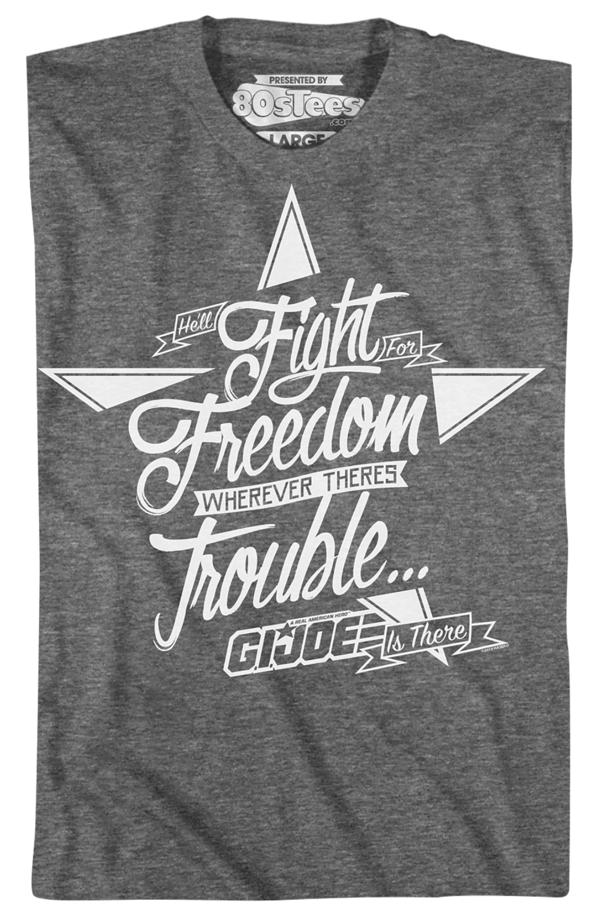 Fight For Freedom GI Joe T-Shirt Hoodie, Sweatshirt | CiraTrend.com (Image 2)