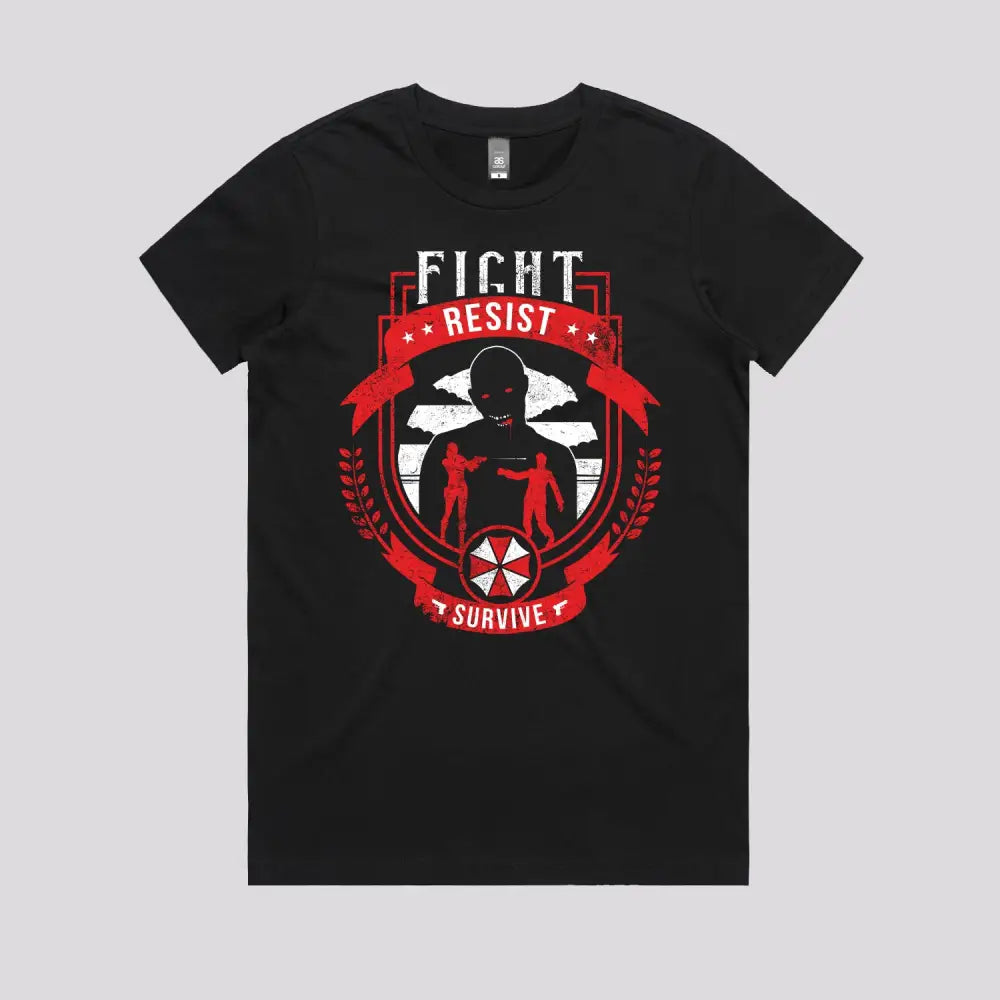 Fight, Resist, Survive T-Shirt Hoodie, Sweatshirt | CiraTrend.com (Image 4)