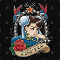 Fighter Girl Tattoo T-Shirt Hoodie, Sweatshirt | CiraTrend.com (Image 1)