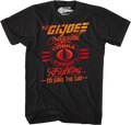Fighting To Save The Day GI Joe T-Shirt Hoodie, Sweatshirt | CiraTrend.com (Image 1)