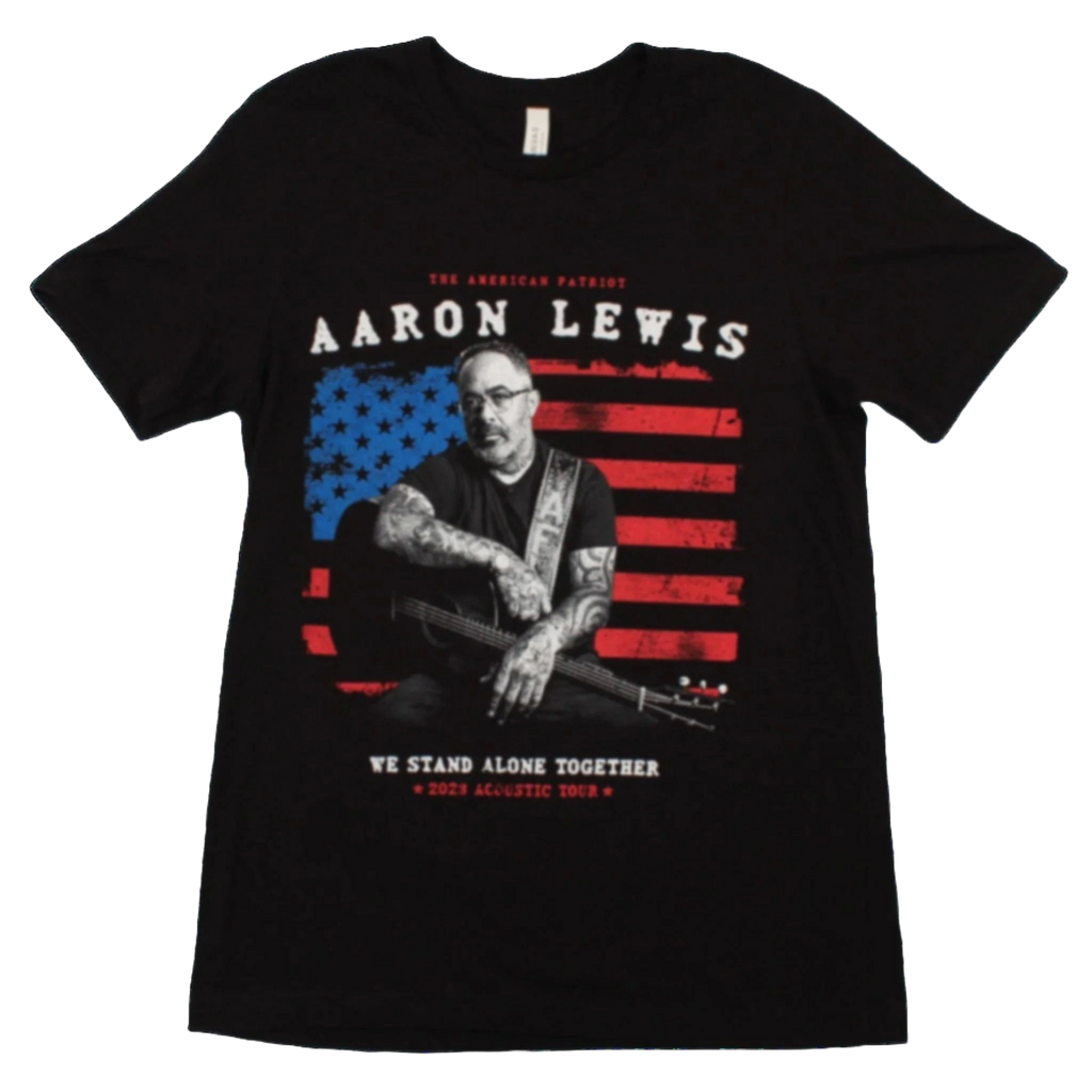 Aaron Lewis We Stand Alone Photo Mens T Shirt Black Hoodie, Sweatshirt | CiraTrend.com (Image 1)