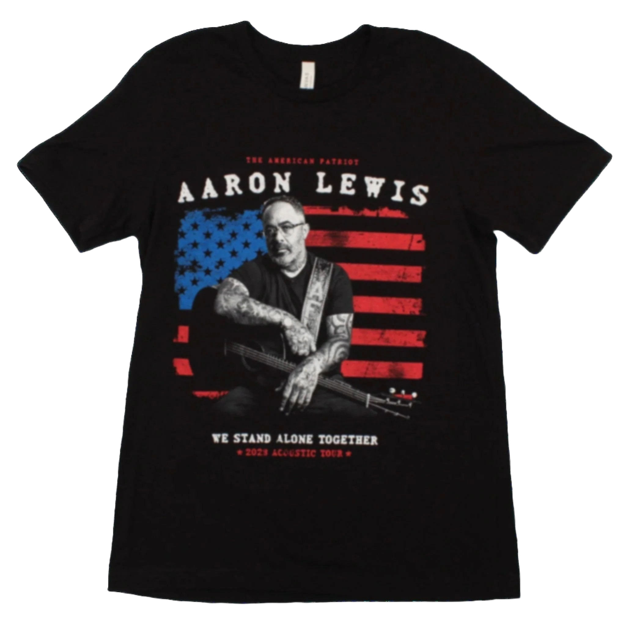 Aaron Lewis We Stand Alone Photo Mens T Shirt Black Hoodie, Sweatshirt | CiraTrend.com (Image 1)