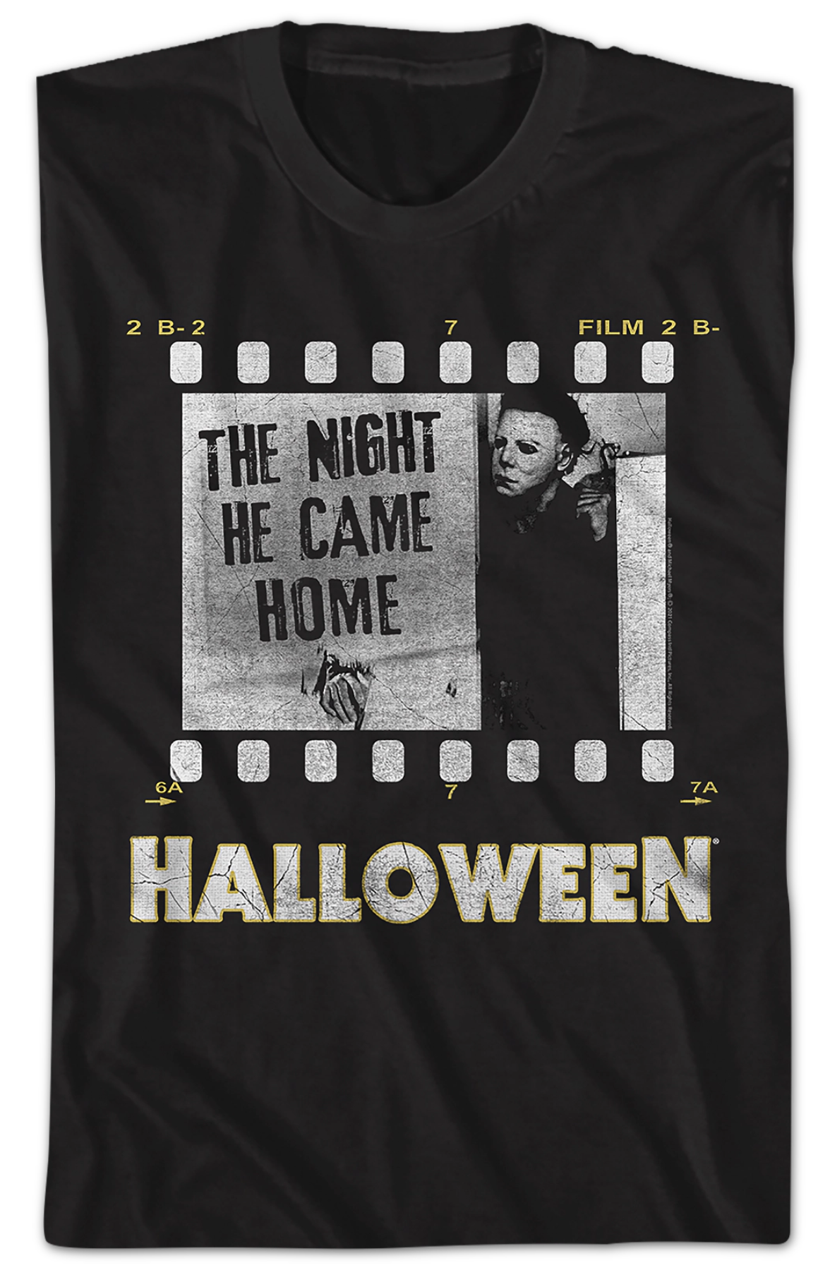 Film Strip Halloween T-Shirt Hoodie, Sweatshirt | CiraTrend.com (Image 2)