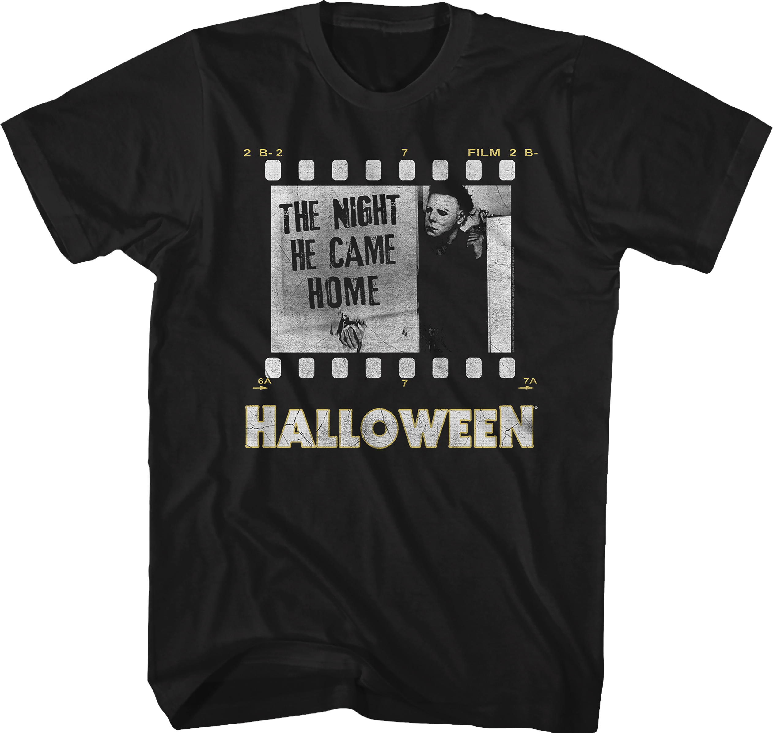 Film Strip Halloween T-Shirt Hoodie, Sweatshirt | CiraTrend.com (Image 1)